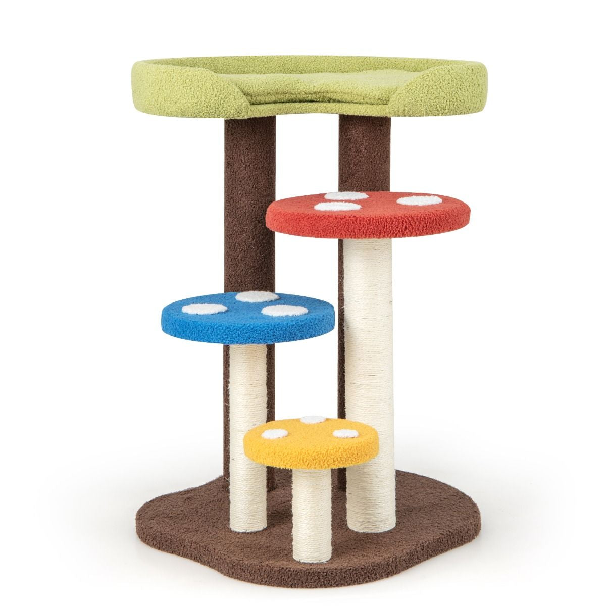 Mushroom Cat Tree 3in1