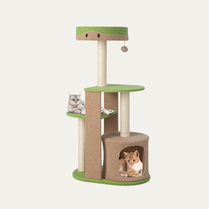 Foest Cat Tree with Condo 111cm