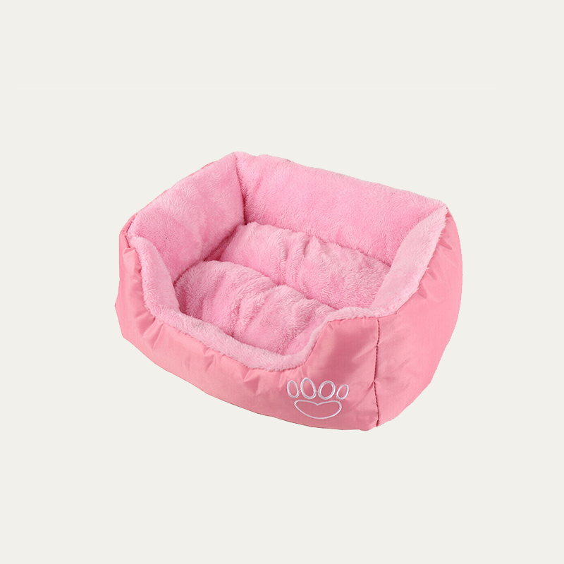 Pastel Washable Pet Bed 