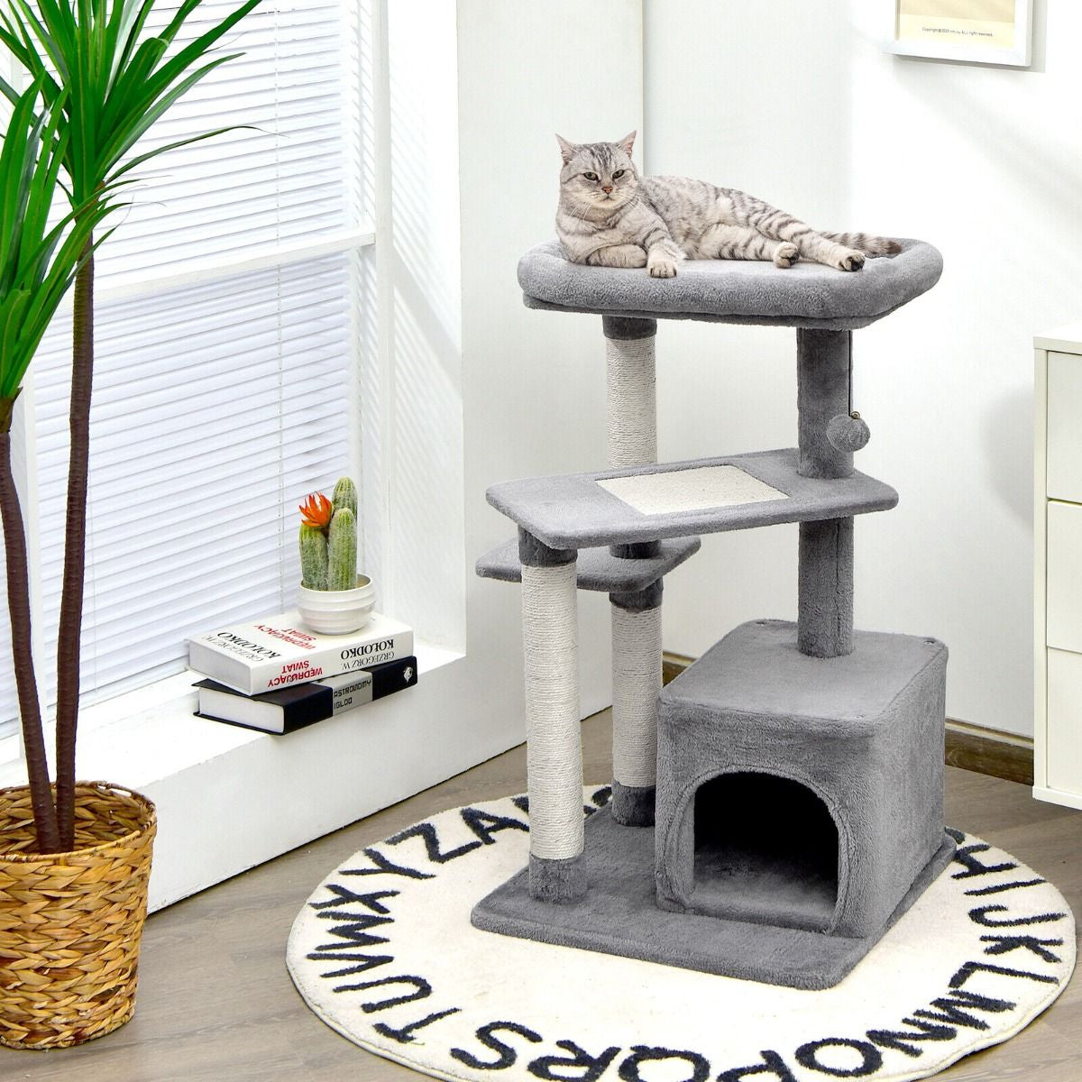 Deluxe 4-Layer Cat Tree