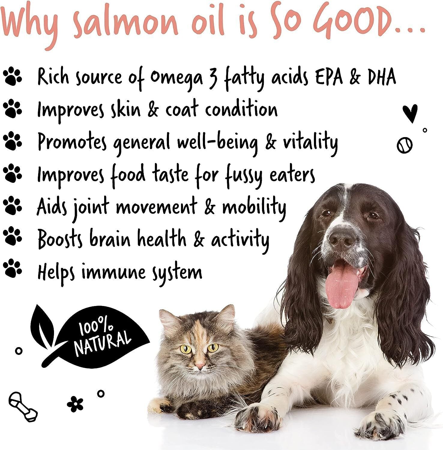 Bugalugs Pure Salmon Oil: Omega 3, 6 & 9 