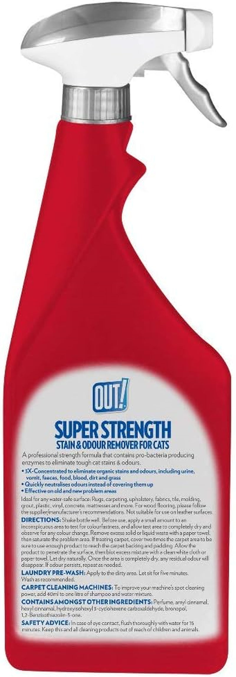 OUT! Super Strength Odour Remover 