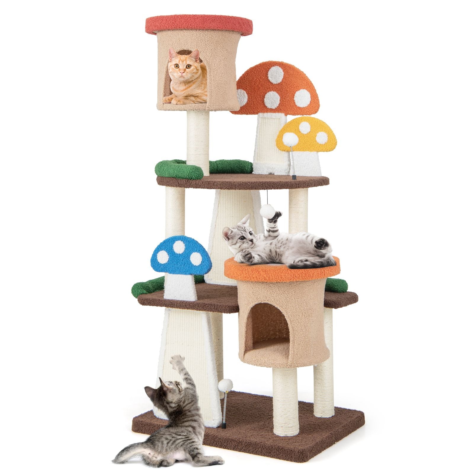 Mushroom Cat Tree 