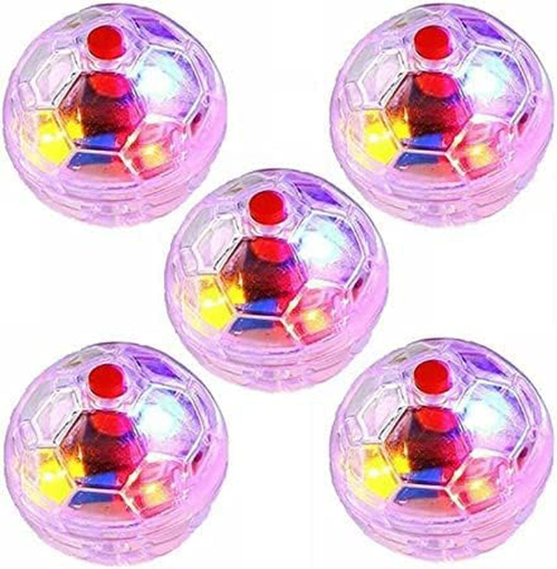 Interactive LED Cat Hunting Balls x5