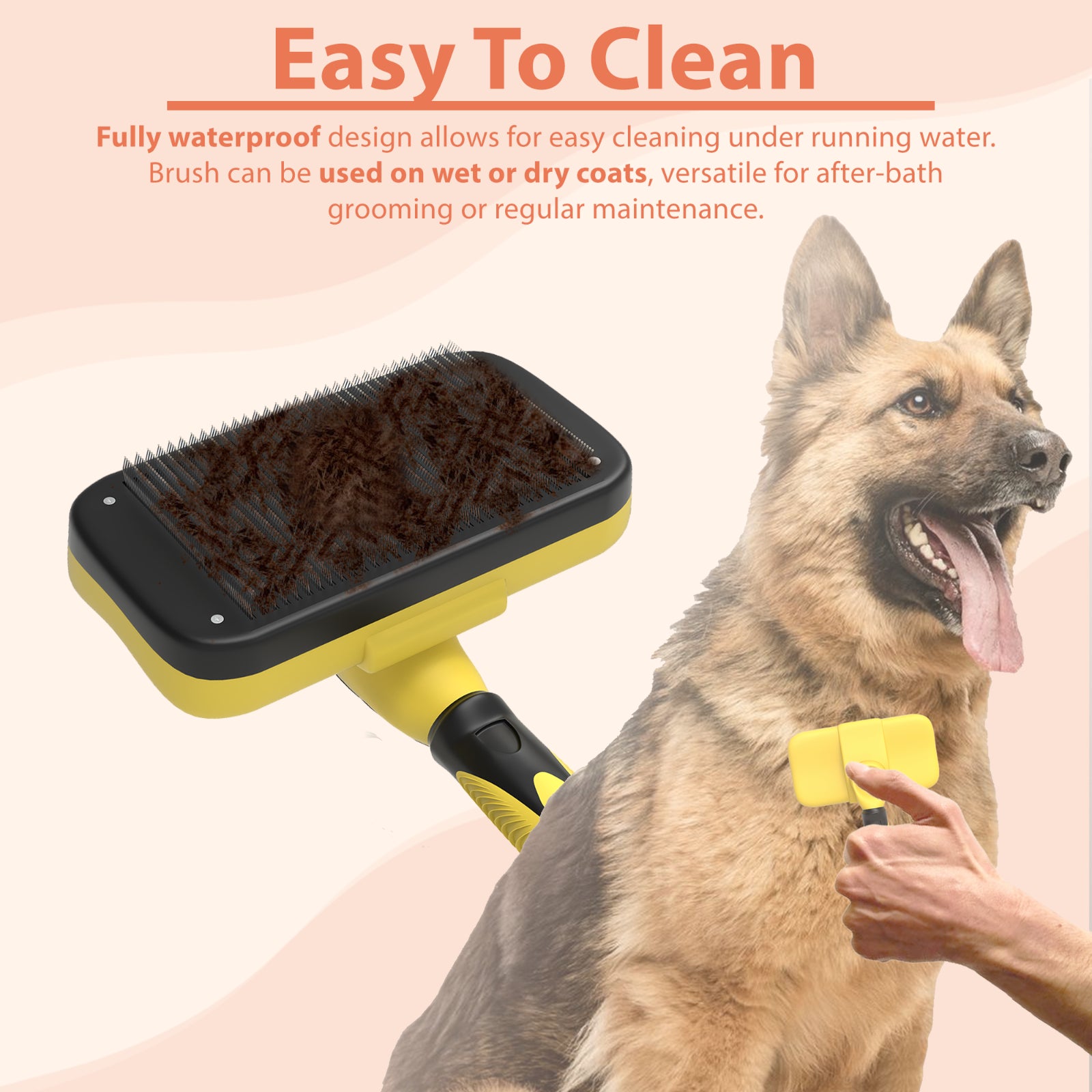 Self Cleaning Pet Brush