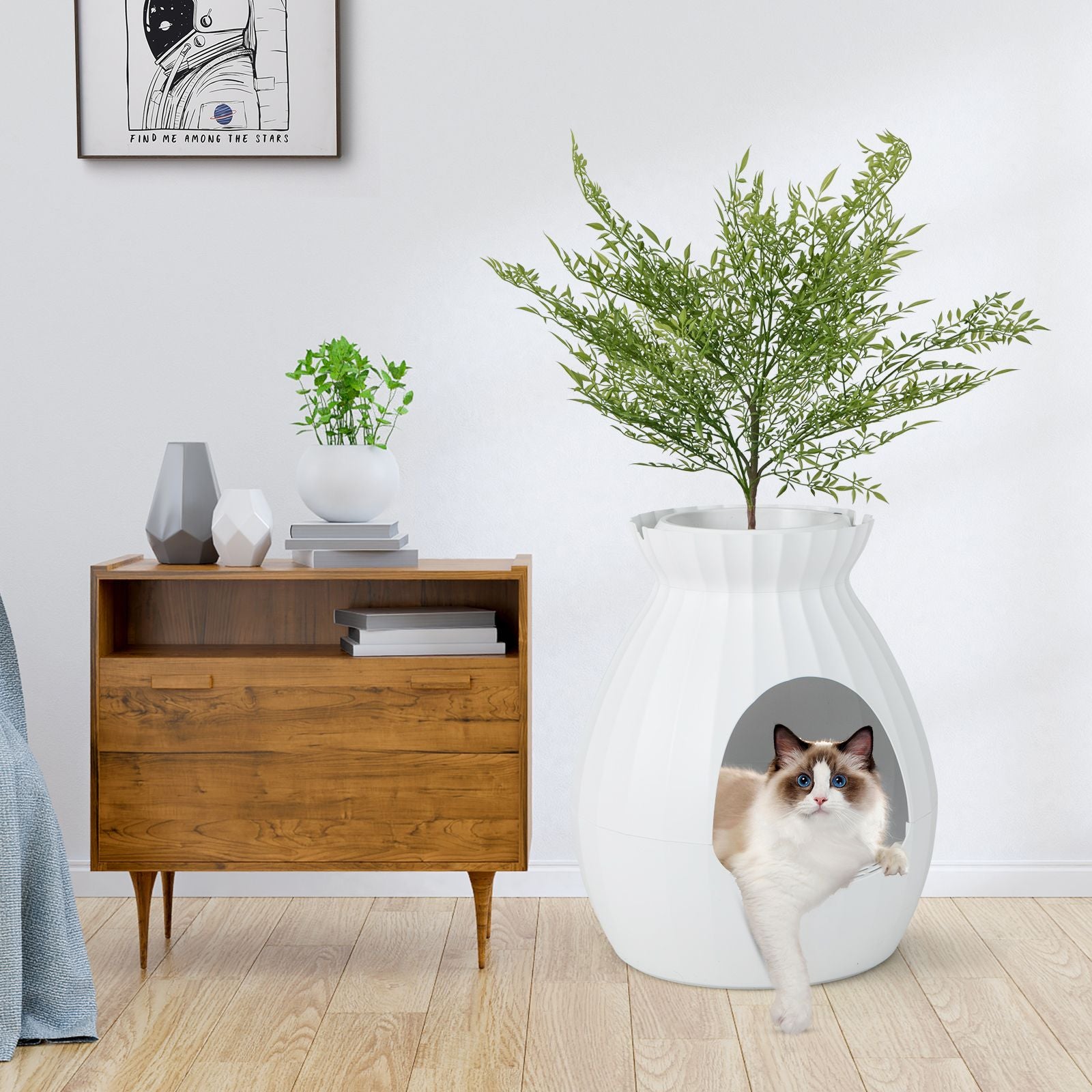 Smart Plant Cat Litter Box